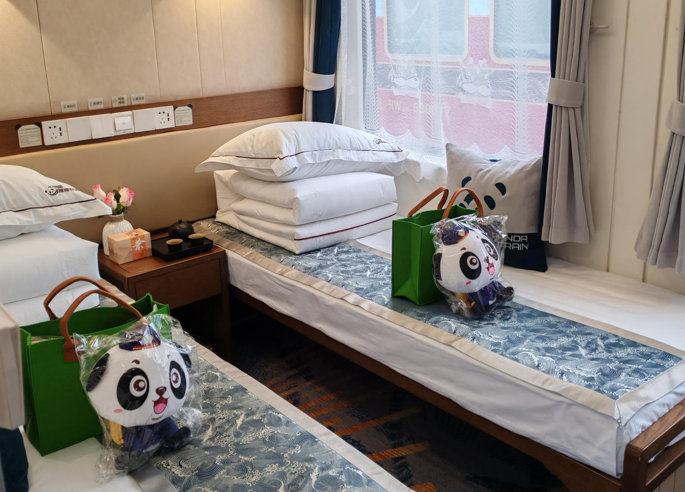 安逸號專列示意圖