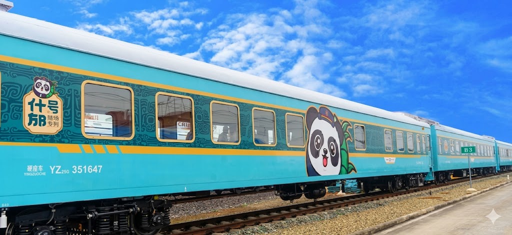 什邡號專列示意圖