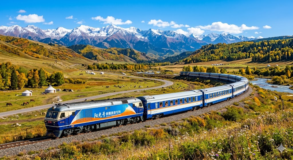 陽光號專列示意圖